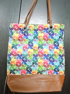 Colorful Pattern Tote Bag