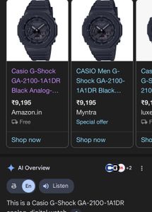 G-Shock Watch ORIGINAL (Unisex)