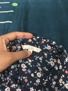 Floral Sleeveless Shirt