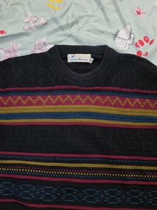 Vintage Patterned Sweater