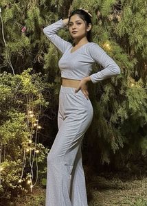 Stylish Silver Co-ord Set