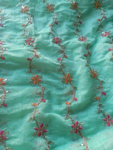 Gotta Patti Fabric For Kurti Top Or Frock Making