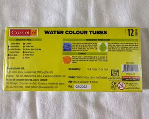 Camel Water Colour Tubes, DOMS Oil Pastels