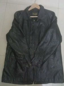 Black Long Leather Jacket