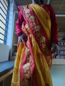 Elegant Yellow Saree
