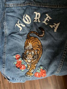 Forever 21 Denim, Embroidered Jacket
