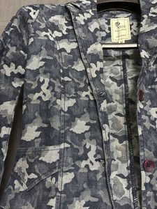 Camo Denim Jacket