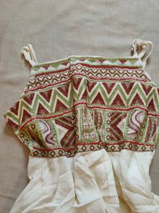 Boho Embroidered Dress