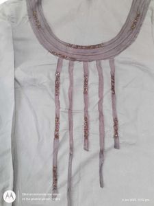 Neckwork Cotton Top
