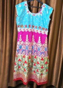 Ethnic Embroidered Kurta Size 44 inches