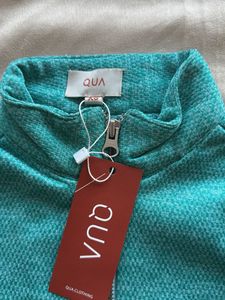 Aqua Polo Sweatshirt