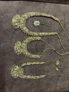 Gold Plated Bridal Jewelry Set