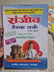 Class 10 Sanjiv Desk Work Books Bundle