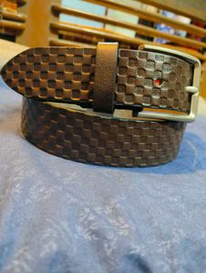Genuine leather belt