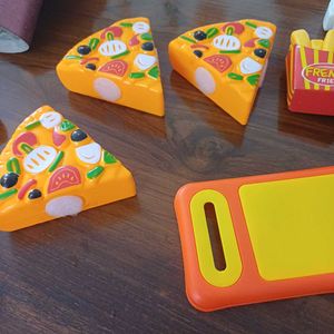 2 Set Velcro Cut Toys For Kids (Fruits N Snacks)