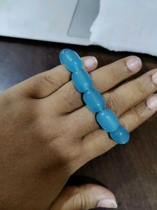 Light Blue Crystal Beads Bracelet