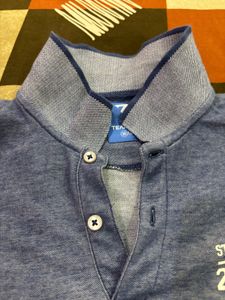 Vintage-Style Two-Tone Polo