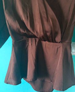 Satin Rich Fabric Elegant Top