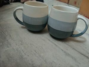 Set of 2 Ceramic Mugs