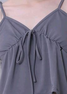 New Cute Grey Crop Top cum Inner Wear(Bargainable)