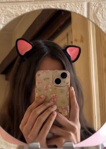 Cat Ear Hair Clip Black