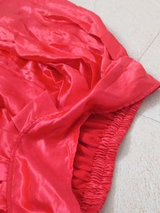 Red Ethnic Skirt