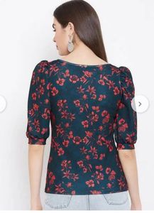 Uptownie Floral Print Top XXL