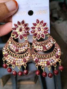 Party Wear Bridal Earrings For Women And Girls
