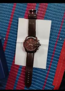 Diesel Brown Leather Watch
