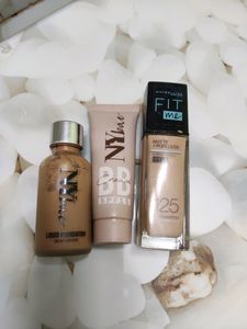 Foundations, Bb Cream And Highlighter Palette