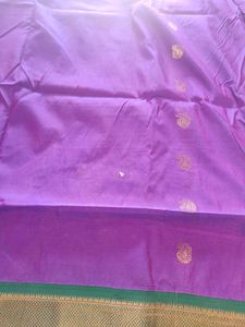 Purple Paithani Saree