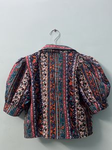 Indie printed Crop Top Shirt