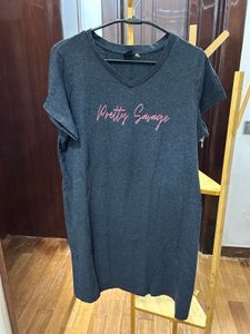 Grey Nightwear T-shirt