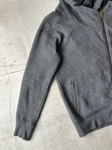 Gray Zip-Up Hoodie