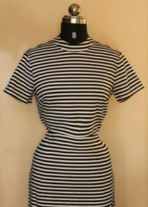 Vero Moda Striped Midi Dress