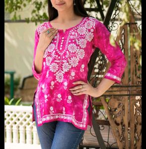 Embroidery Short Kurti