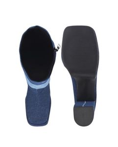 Denim Long Boots