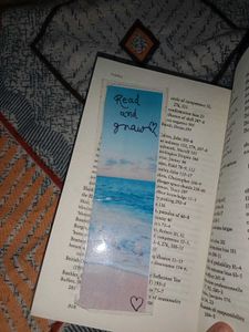 Handmade Ocean Bookmark