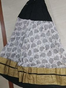Black And White Skirt