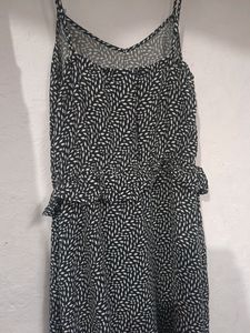 Black A-line Sleeveless Dress