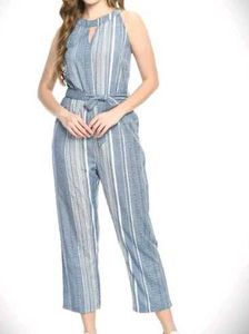 Striped Blue Dress