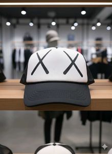 Marshmellow Print Cap