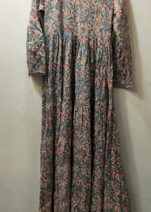 Floral Print Long Sleeve Dress