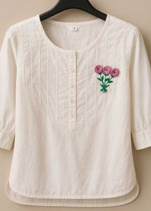 Hand Embroidered Kurti
