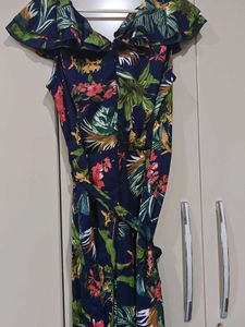 Floral Print Jumpsuit