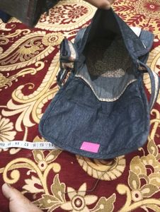 Denim Crossbody Unisex Sling Bag