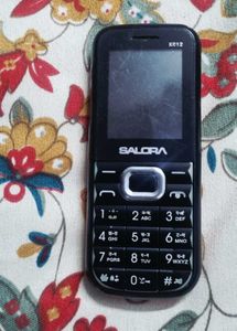 Vintage Orange Cell Phone
