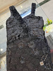 Elegant Black Lace Dress