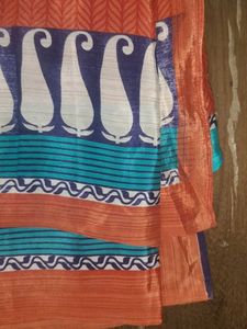 Crepe Saree Used Only One Time