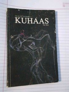 Price 150  KUHAAS - The Mist: Black Notebook - 1